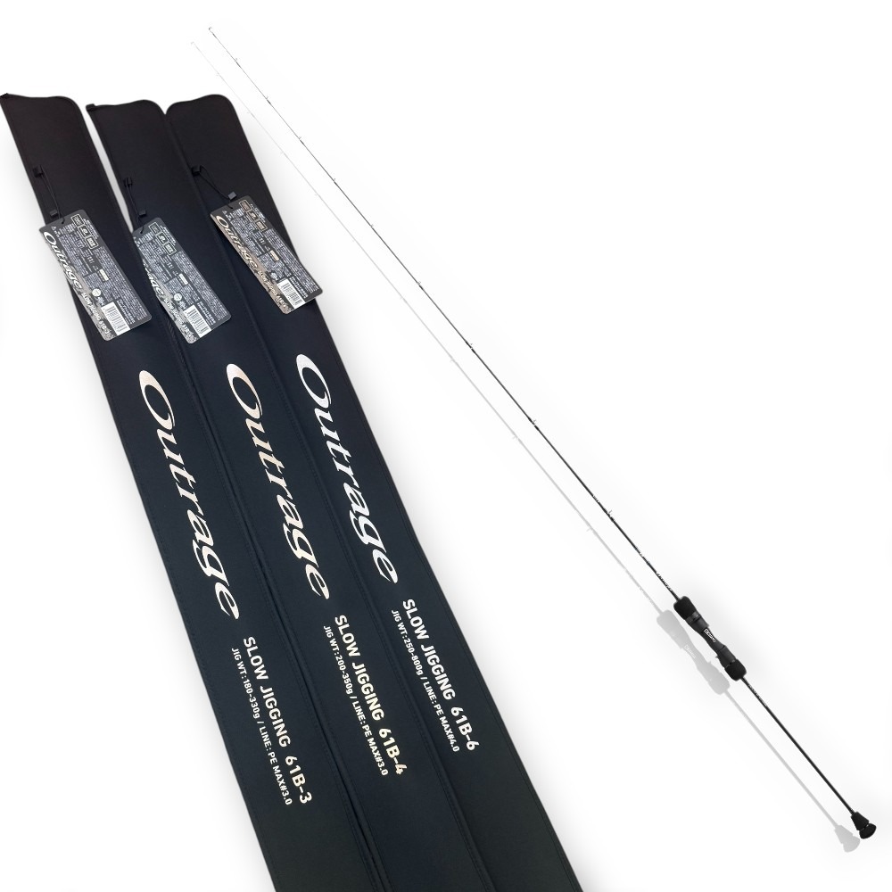 中壢紅海釣具【DAIWA】 OUTRAGE SJ 慢鐵竿 鐵板竿-規格圖9