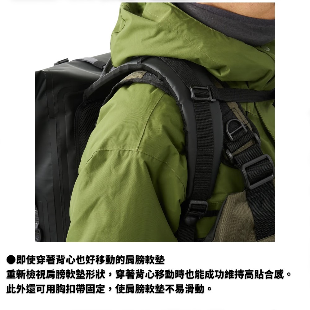 中壢紅海釣具【SHIMANO】BD-201Y 防水背包 (25秋磯款) 置物包-細節圖2