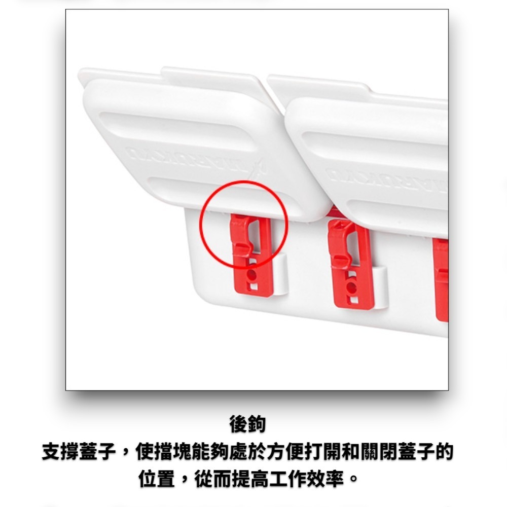 中壢紅海釣具【MARUKYU】パワーエサバケットＳＰ ホワイト 雙格保冷餌盒 南極蝦盒-細節圖3