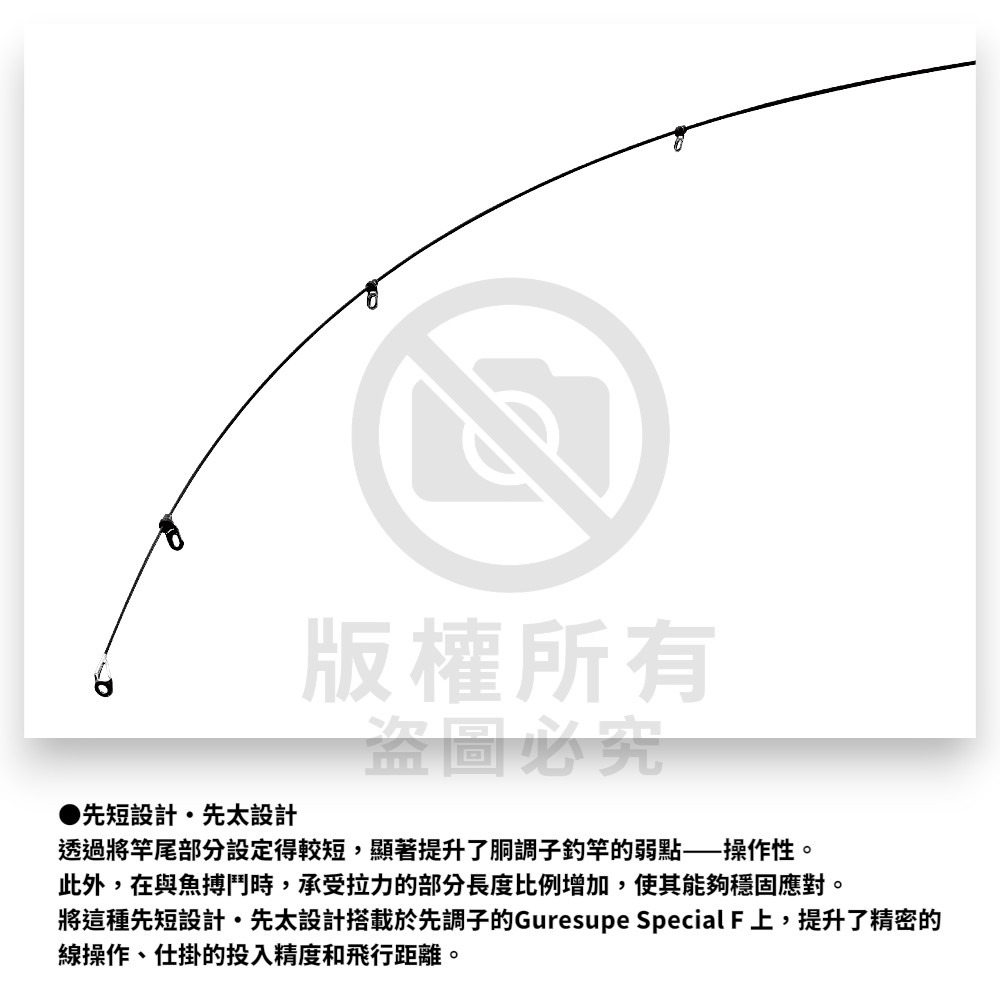 中壢紅海釣具 【gamakatsu】がま磯 グレSPECIAL F 磯釣竿 (25年款)-細節圖6