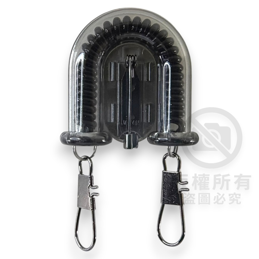 中壢紅海釣具【YOU-SHI】 雙拉伸縮扣 線圈不纏繞 最長可延伸至27 公分-細節圖3