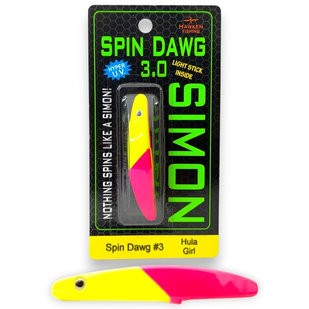 中壢紅海釣具【HAWKEN FISHING】SPIN DAWG 美國弓角 3.0 中通弓角 旋轉魚 彎彎魚-規格圖9