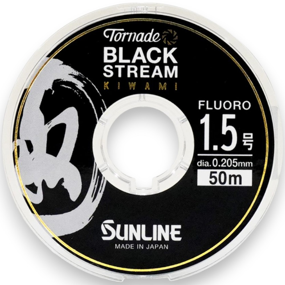 中壢紅海釣具【SUNLINE】松田Black Stream Kiwami黑潮 極 50M卡夢線 碳纖線 氟碳線-細節圖2