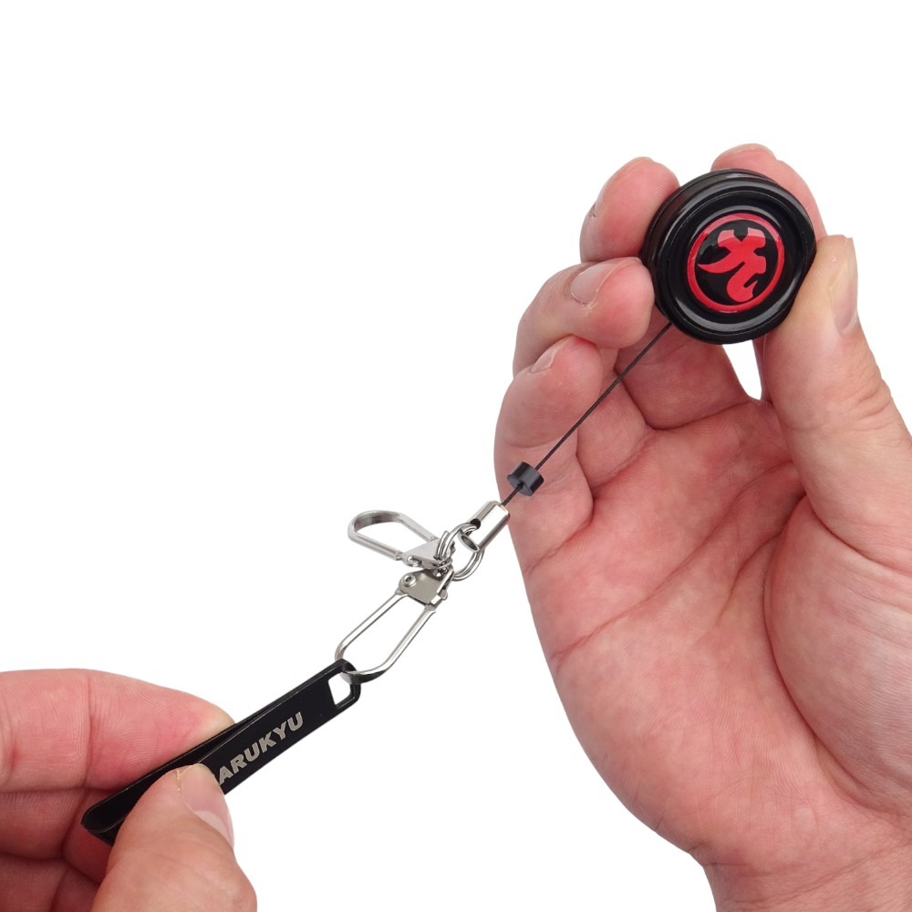 中壢紅海釣具【MARUKYU】ピンオンリールMQ-01 雙環伸縮扣伸縮扣 (25年款)-細節圖6