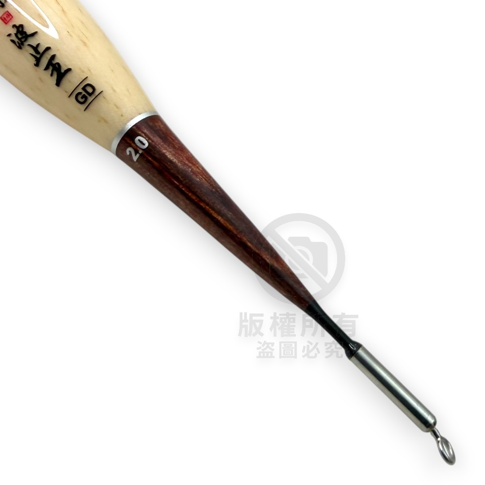 中壢紅海釣具【TANAKA】上野波止王 (GD)-1.0 1.5 2.0 短籤浮標 磯釣 防坡堤 海釣場-細節圖5