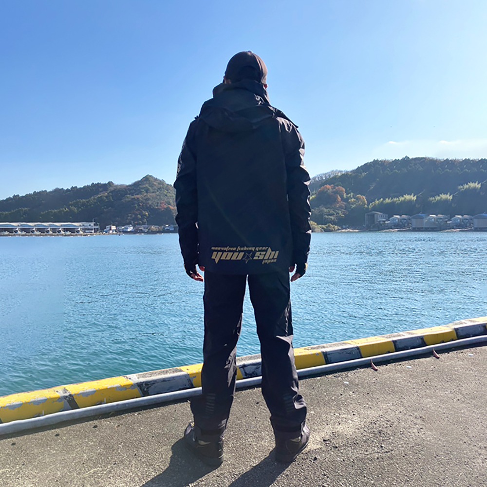 中壢紅海釣具【YOU-SHI】YSライトレインT2 輕量透濕防水釣魚雨衣 釣魚套裝-細節圖3