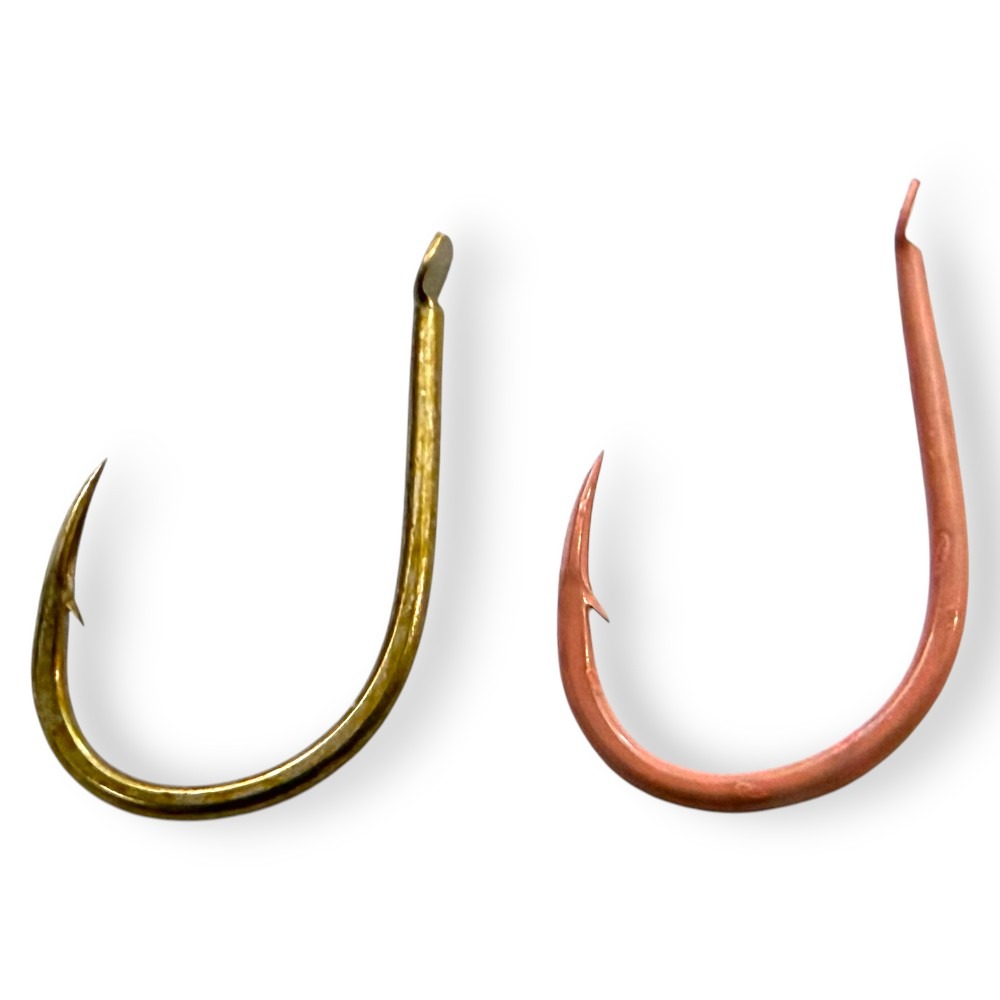 中壢紅海釣具【ONIGAKE】底攻めチヌ 底攻黑鯛 (南極蝦色/茶色) 黑鯛鉤 魚鉤-細節圖2