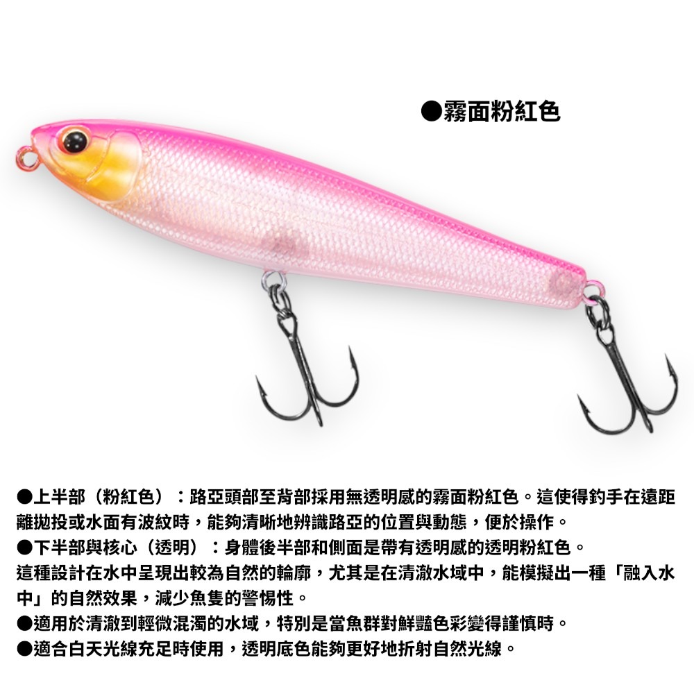 中壢紅海釣具【DAIWA】SILVER WOLF ROUGH TRICK 13.5g/90mm 鉛筆假餌 路亞硬餌-規格圖11