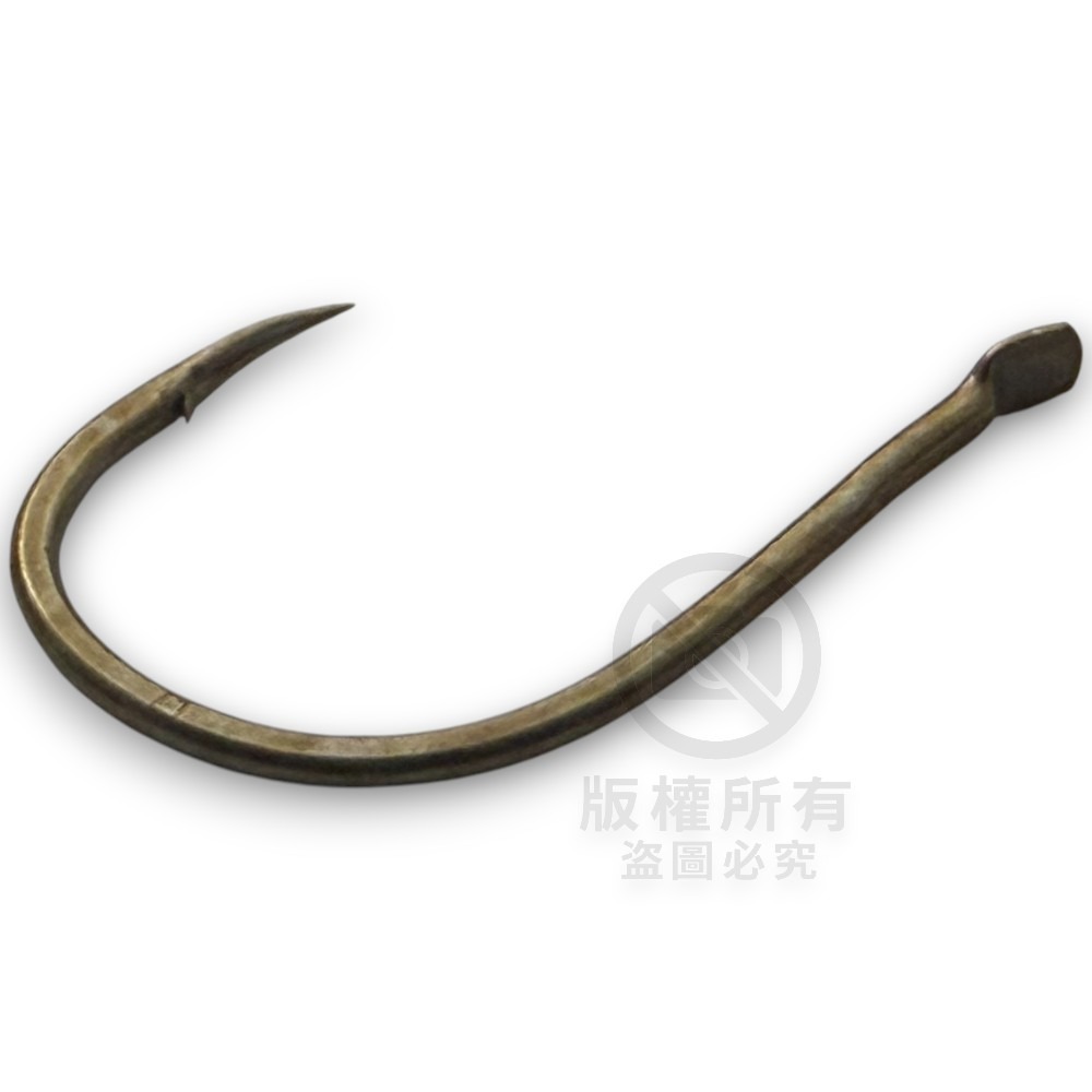 中壢紅海釣具【ONIGAKE】極軽グレ イブシ茶 黑白毛磯釣鉤  魚鉤-細節圖5