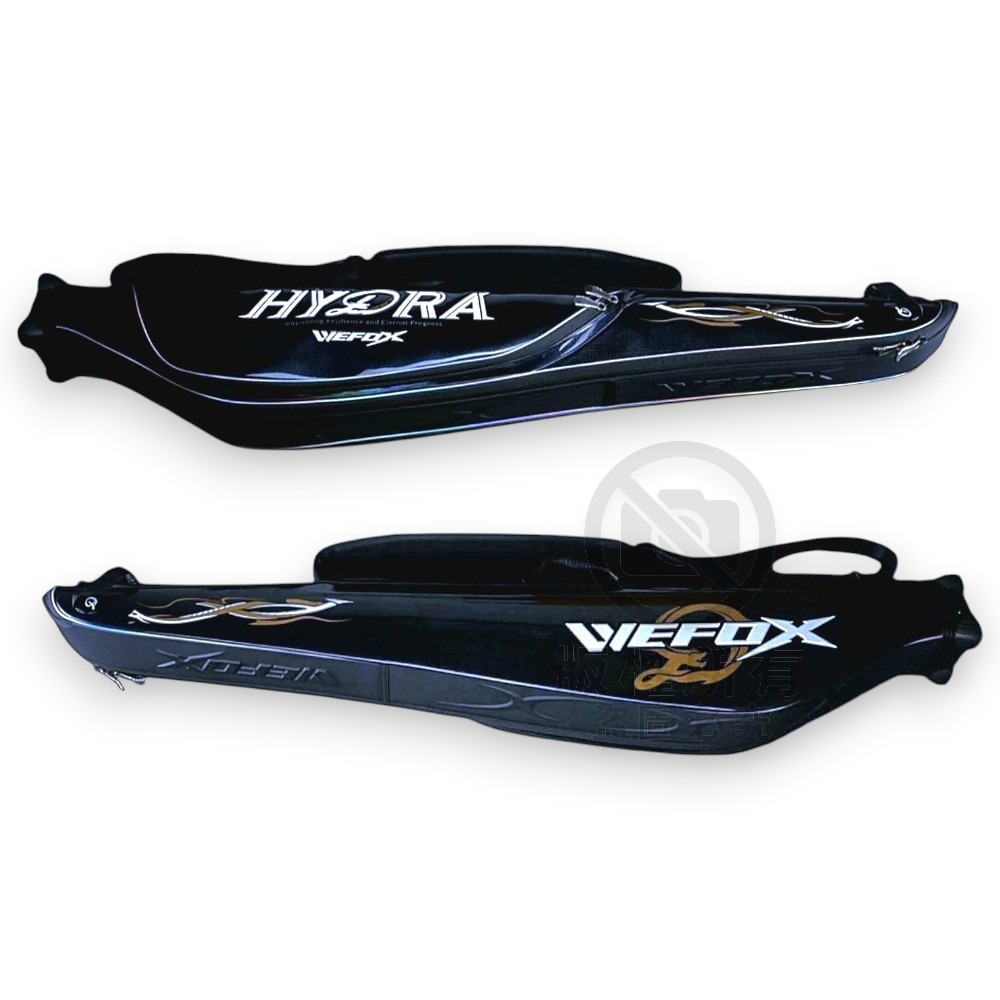 中壢紅海釣具【WEFOX】HYDRA 黑色大肚竿袋#140CM-細節圖2
