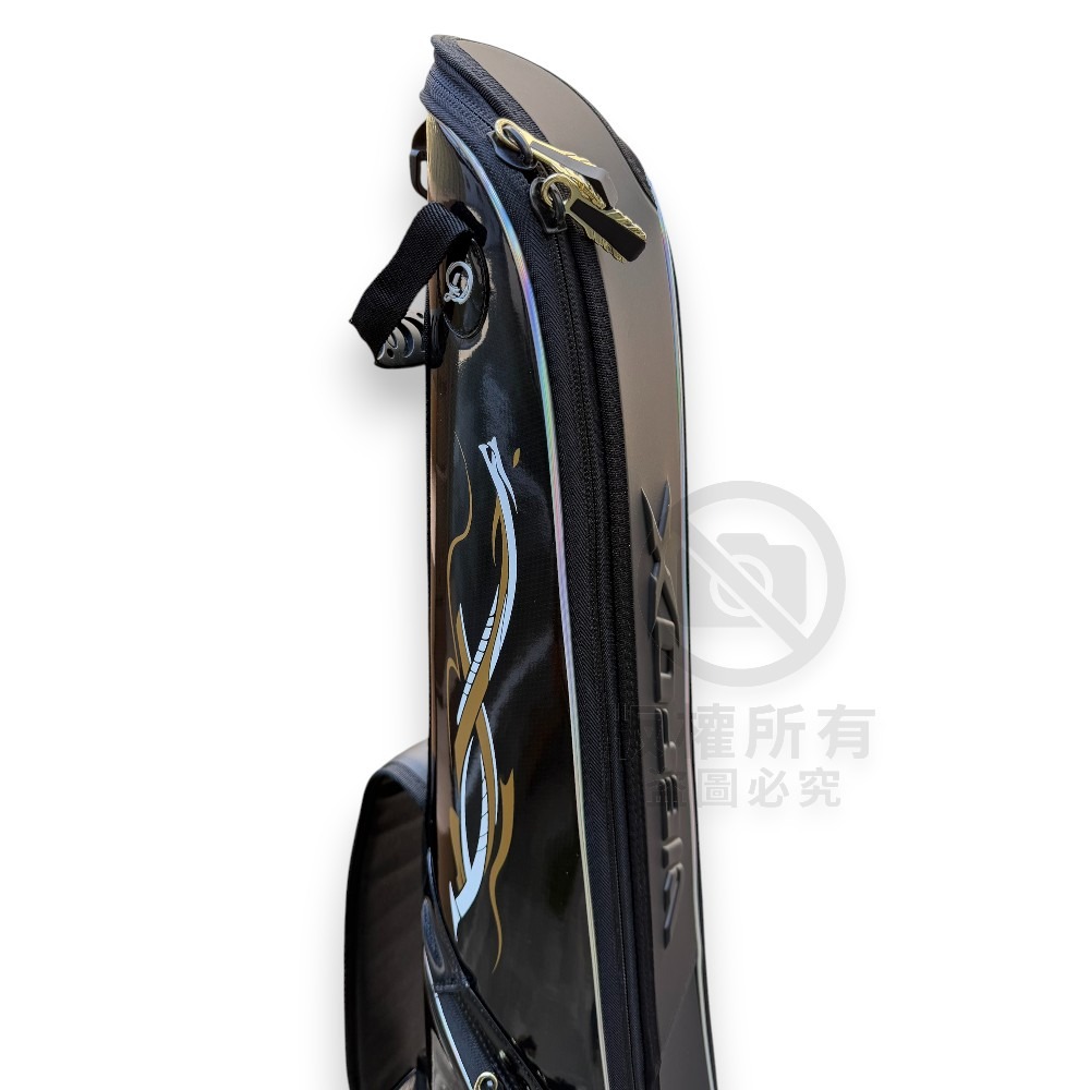 中壢紅海釣具【WEFOX】HYDRA 黑色大肚竿袋#140CM-細節圖4