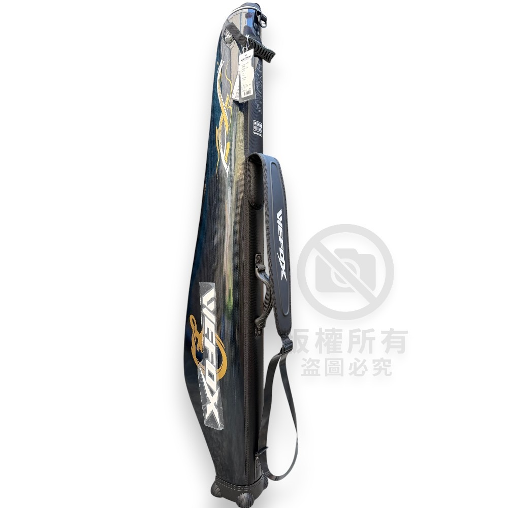 中壢紅海釣具【WEFOX】HYDRA 黑色大肚竿袋#140CM-細節圖5