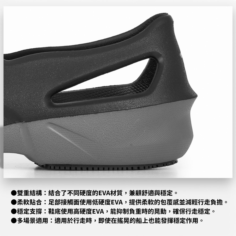 中壢紅海釣具【DAIWA】 DL-1484 布希鞋 (26年款) 釣魚布希鞋  塑膠鞋 透氣吸水防滑 防滑鞋-細節圖6