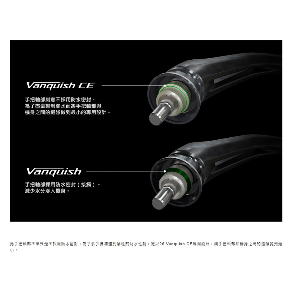 中壢紅海釣具【SHIMANO】 VANQUISH CE  紡車捲線器 (26年款)  路亞 木蝦-細節圖9