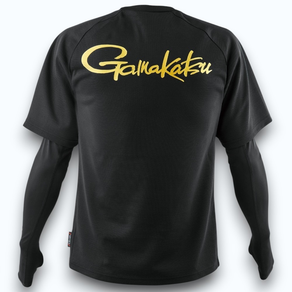 中壢紅海釣具【gamakatsu】GM-3787 抗UV瞬涼機能 短袖T恤(附袖套)-細節圖6