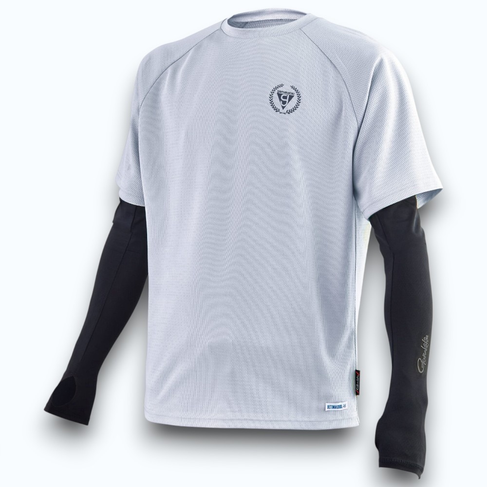 中壢紅海釣具【gamakatsu】GM-3787 抗UV瞬涼機能 短袖T恤(附袖套)-細節圖7