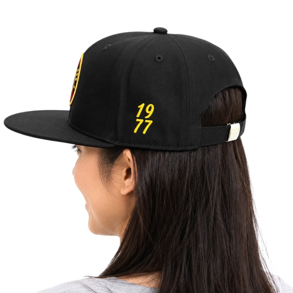 中壢紅海釣具【SUNLINE】CP-3833 黑色平沿帽 棒球帽 釣魚帽 潮流帽 戶外帽 刺繡帽 遮陽帽 26年春夏款-細節圖3