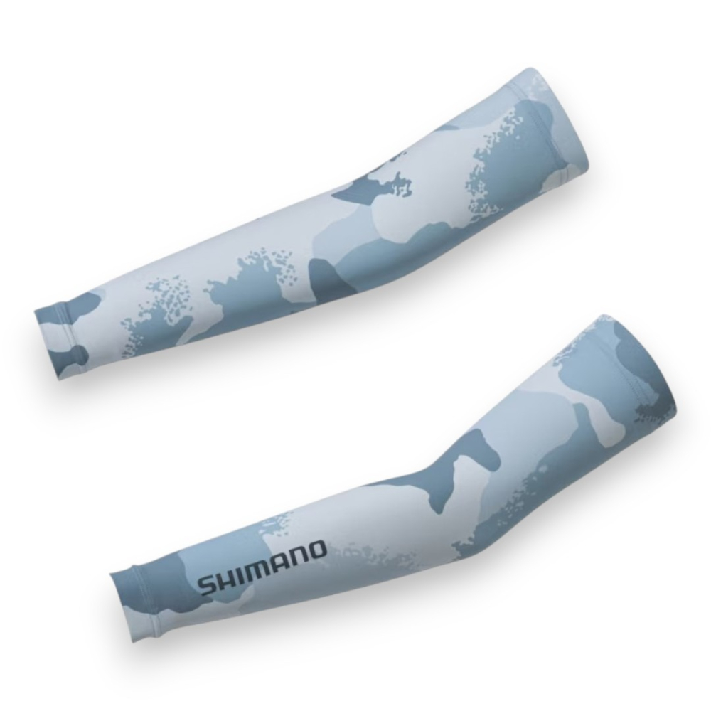 中壢紅海釣具【SHIMANO】AC-004Z 防曬袖套 UPF50+ 涼感袖套 冰絲袖套 釣魚袖套 戶外防曬袖套-細節圖9
