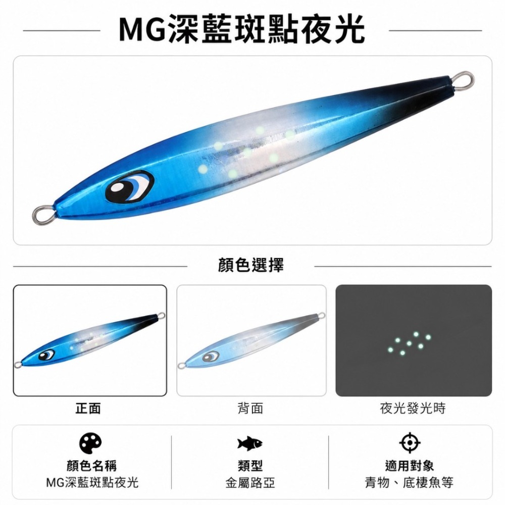 中壢紅海釣具【DAIWA】SALTIGA CLADE ARTIS 鐵板路亞 150/200/250克 慢搖 船釣 青物-規格圖11