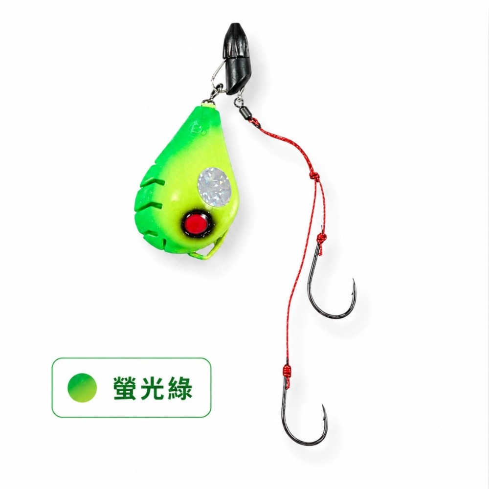 中壢紅海釣具【DAIWA】紅牙 KOHGA FREE RIG 遊動丸天亞 SS 深場急流專用 真鯛天亞-規格圖5