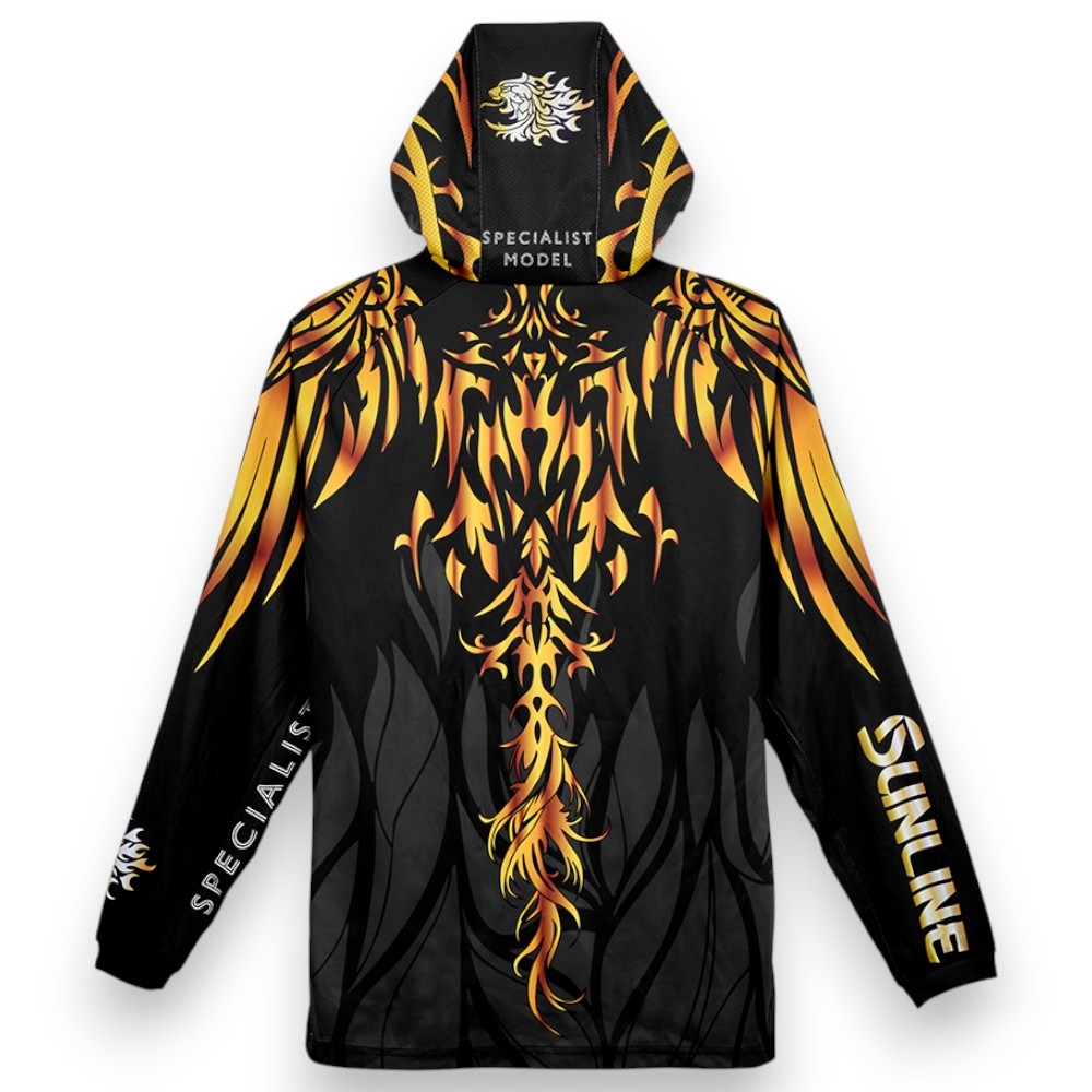 中壢紅海釣具【SUNLINE】SUW-04602CW 吸水速乾長袖連帽釣魚衫 防曬釣魚衣 速乾衣 磯釣 船釣 路亞 岸拋-細節圖3