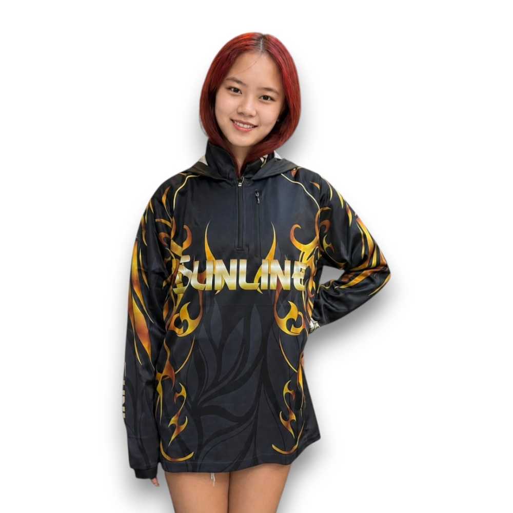 中壢紅海釣具【SUNLINE】SUW-04602CW 吸水速乾長袖連帽釣魚衫 防曬釣魚衣 速乾衣 磯釣 船釣 路亞 岸拋-細節圖6