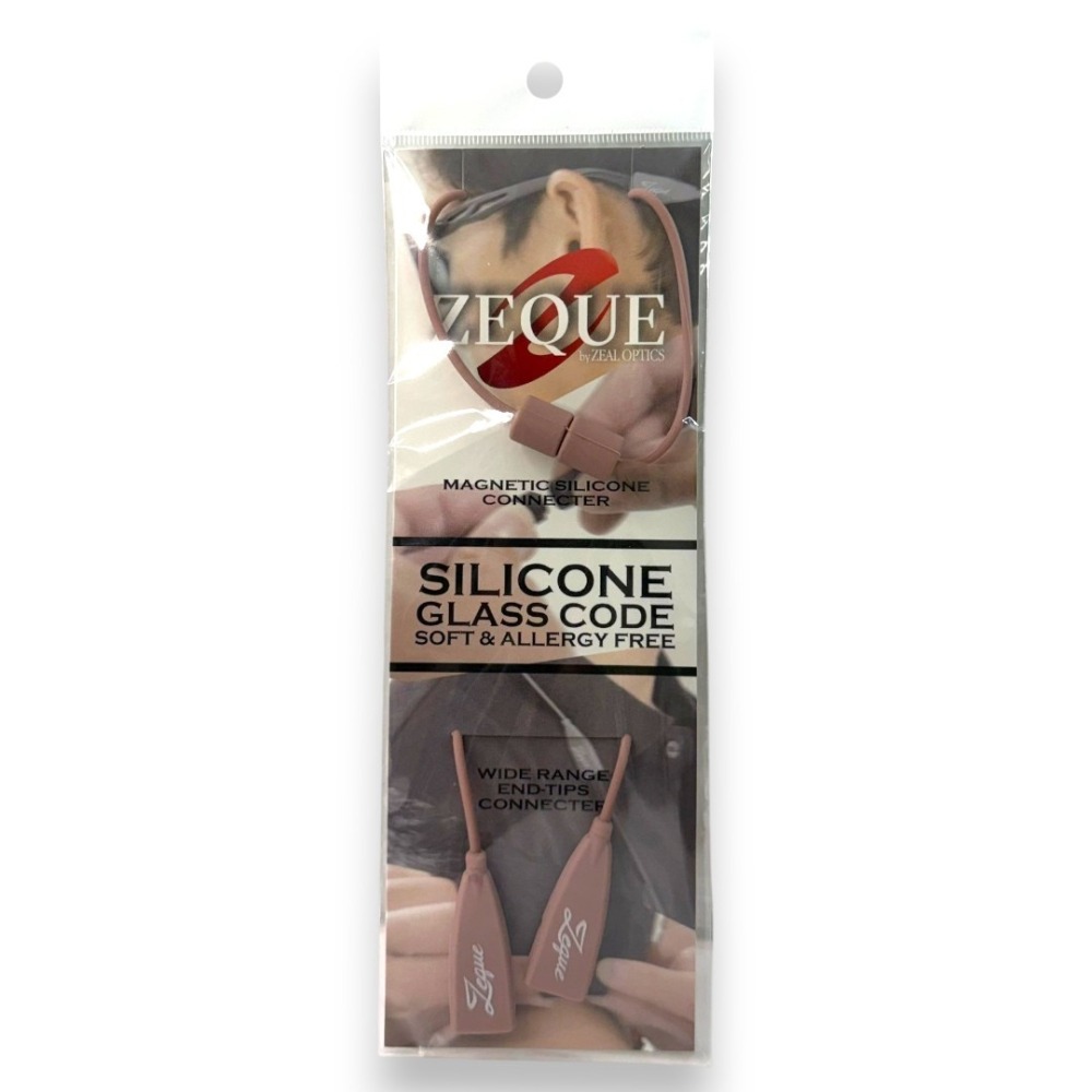 中壢紅海釣具【Zeque】SILICONE GLASSES CORD 全長50.5cm 磁吸式眼鏡帶-細節圖4