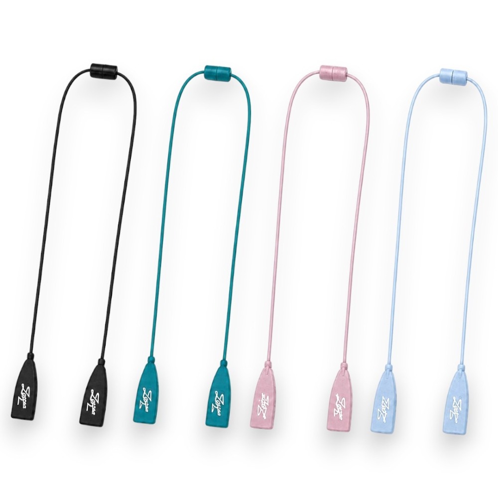 中壢紅海釣具【Zeque】SILICONE GLASSES CORD 全長50.5cm 磁吸式眼鏡帶-細節圖6