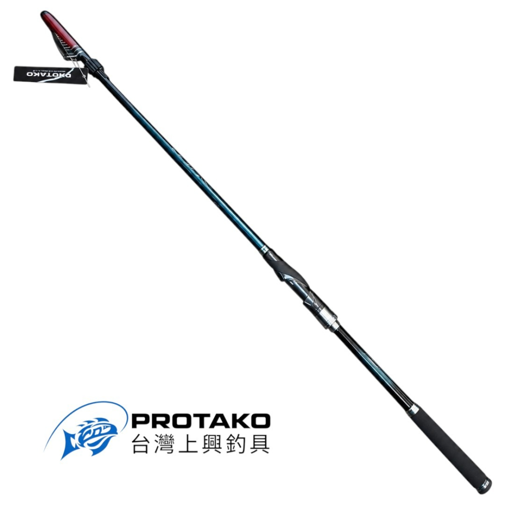 中壢紅海釣具【上興】PROTAKO 棚灣千又 海上釣堀竿 26年款 TORAY碳纖維 斜口珠 防纏 白尾 EVA握把-細節圖3