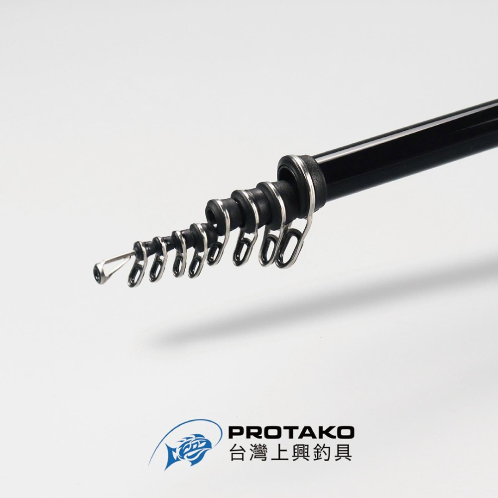 中壢紅海釣具【上興】PROTAKO 棚灣千又 海上釣堀竿 26年款 TORAY碳纖維 斜口珠 防纏 白尾 EVA握把-細節圖4