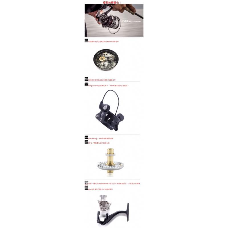 ◎百有釣具◎Abu Garcia Revo MGXtreme SP 捲線器2500S 輕量再突破，挑戰極限的材料應用設計-細節圖3