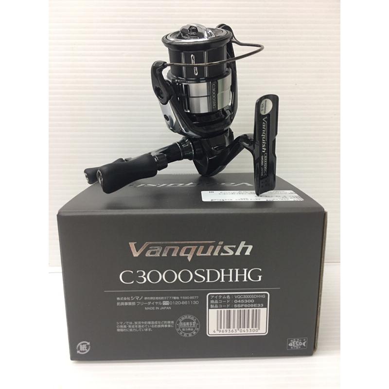 ◎百有釣具◎SHIMANO 23 VANQUISH C3000SDHHG 捲線器超越輕盈的全新