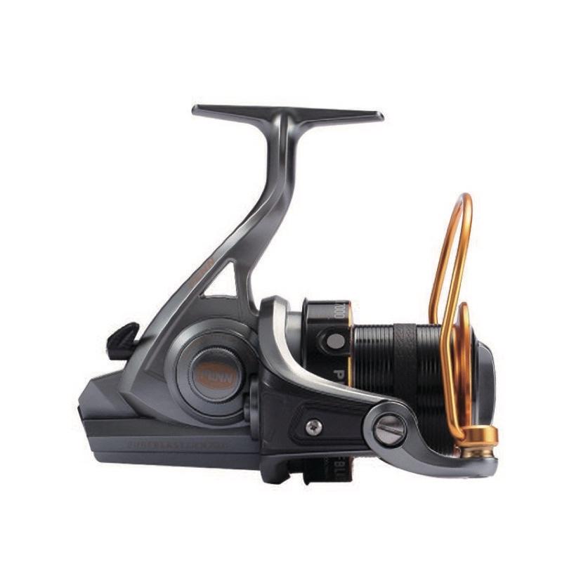 ◎百有釣具◎PENN 戰鬥型灘釣遠投捲線器 SURF BLASTER II 7000 雙線杯設計 7+1滑順培林-細節圖3