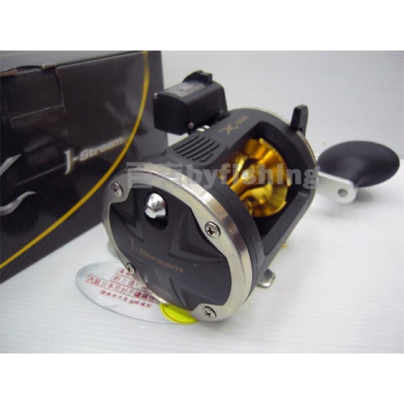 ◎百有釣具◎ 海力士 EVO  攻略船X-300 / X-500型 鼓式捲線器 最超值的 附碼表捲線器-細節圖5