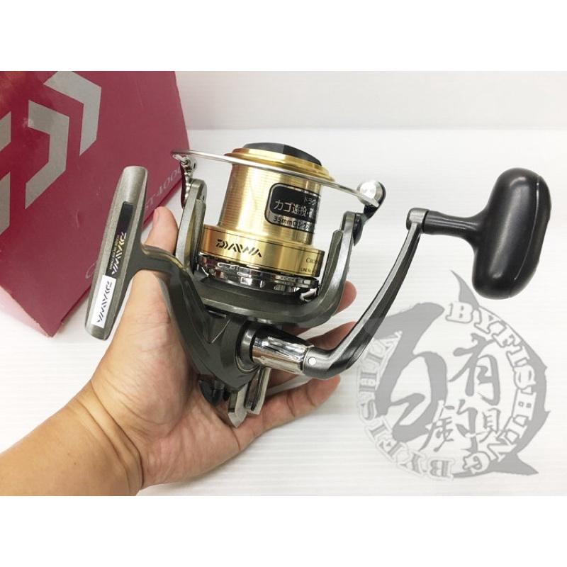 ◎百有釣具◎DAIWA CROSSCAST 遠投沉底捲線器 4000型/4500型可出線 ~釣力15KG-細節圖5