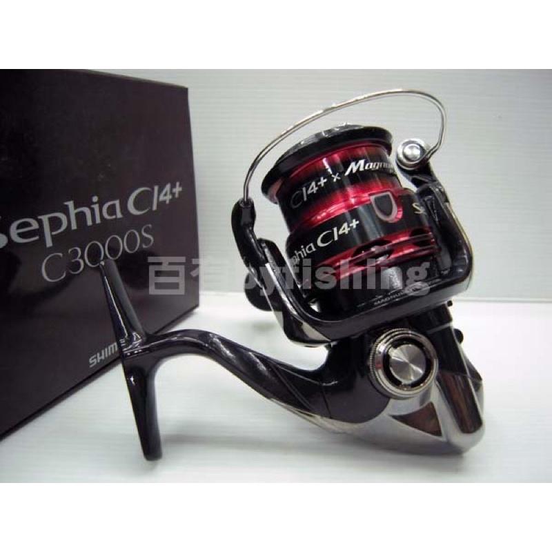 ◎百有釣具◎SHIMANO SEPHIA CI4+ 軟絲路亞捲線器 C3000S型/C3000HGS型下殺特價-細節圖2