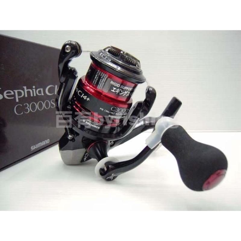 ◎百有釣具◎SHIMANO SEPHIA CI4+ 軟絲路亞捲線器 C3000S型/C3000HGS型下殺特價-細節圖3