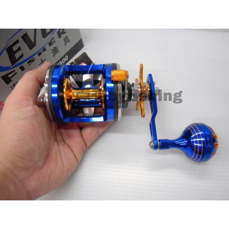 ◎百有釣具◎海力士EVO 海賊丸 AT300型 鼓式捲線器 船釣小搞搞~ 送8股PE線 200m-細節圖4