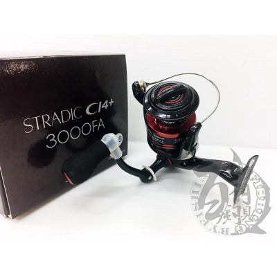 ◎百有釣具◎SHIMANO STRADIC CI4+ 美規版 紡車捲線器 3000FA型