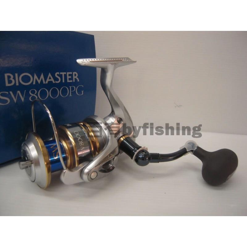 ◎百有釣具◎SHIMANO BIOMASTER SW 8000PG/10000HG捲線器~超強手- 百有