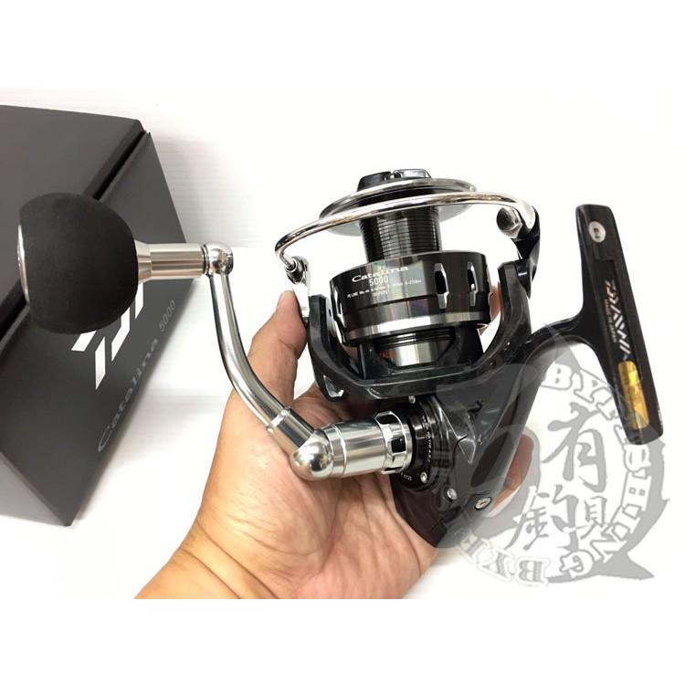 DAIWA CATALINA キャタリナ 紡車捲線器 5000(060097) 【百有釣具】頂級大物款 原價20000-細節圖6