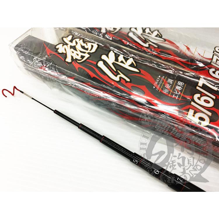 ◎百有釣具◎DK漁鄉 龍作 1/9極硬調 zoom蝦竿 5/6/7 6/7/8 具霸氣的硬派風格 全竿採用40T高噸數碳-細節圖6