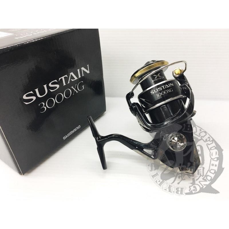 ◎百有釣具◎SHIMANO SUSTAIN 8/1培林紡車捲線器3000XG/4000XG(03761)~兼具強度與感度-細節圖2