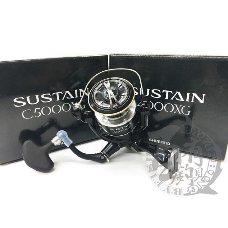 ◎百有釣具◎SHIMANO SUSTAIN 8/1培林紡車捲線器3000XG/4000XG(03761)~兼具強度與感度-細節圖5