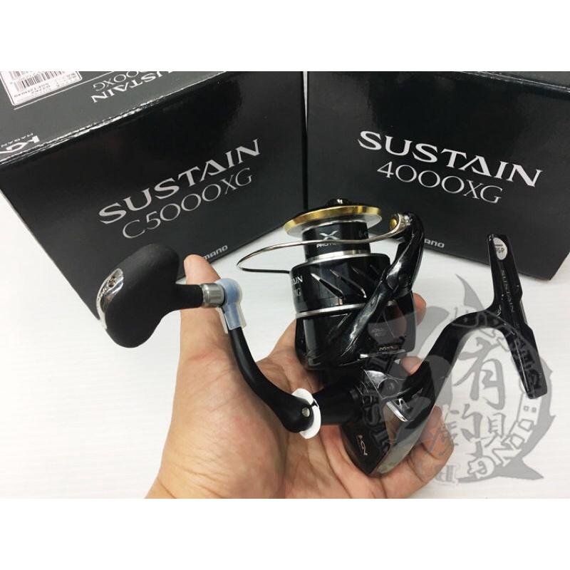 ◎百有釣具◎SHIMANO SUSTAIN 8/1培林紡車捲線器3000XG/4000XG(03761)~兼具強度與感度-細節圖7
