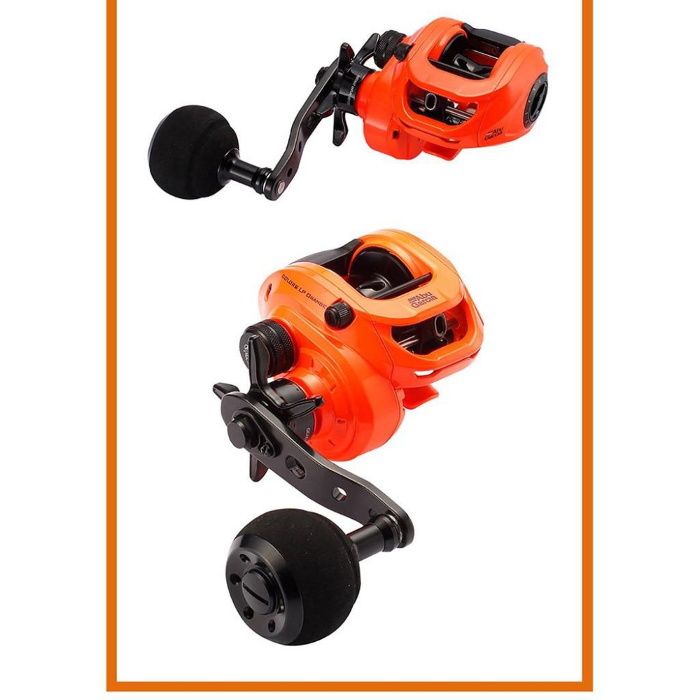 ◎百有釣具◎Abu Garcia Colors LP 炫彩小烏龜 右手 鮮豔搶眼的顏色 追求外觀的釣手首選-細節圖4