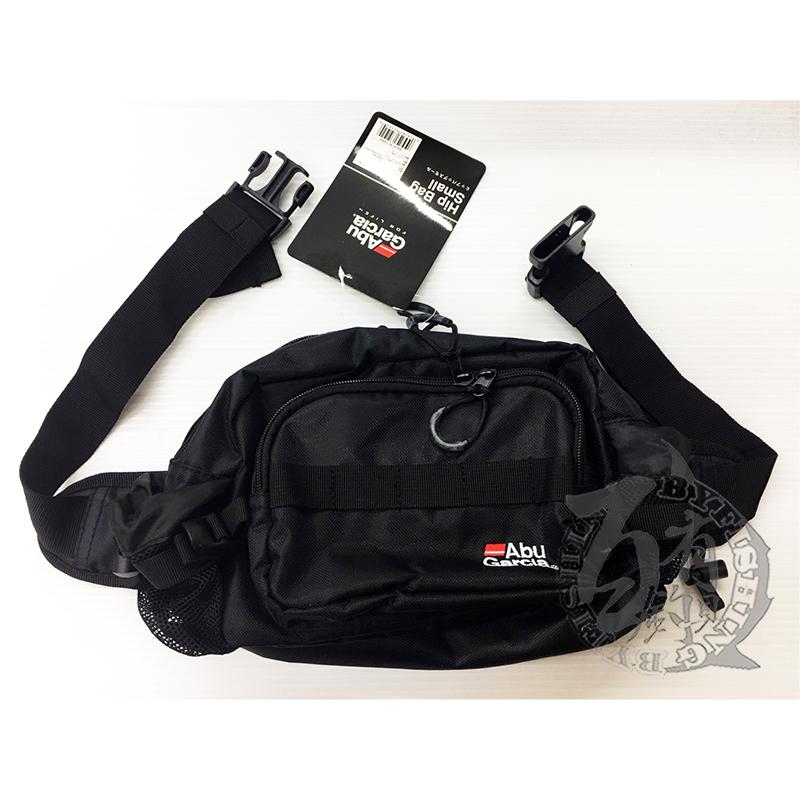 ◎百有釣具◎Abu Garcia Hip Bag Small (腰包-輕便臀包小) 現貨黑色 品番: 1396210-細節圖5