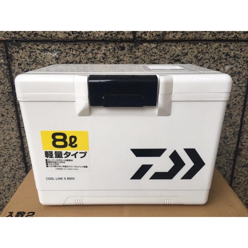 ◎百有釣具◎DAIWA COOL LINE S800X 活餌保冷箱 冰箱 8公升(8L) 白色-細節圖4