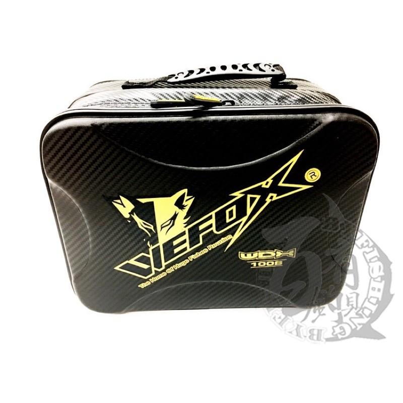 ◎百有釣具◎V-FOX WEFOX WDX-1008仕掛袋~雙層式收納箱 大斑 /船釣仕掛袋 可手提 肩背 附背袋 ~-細節圖2