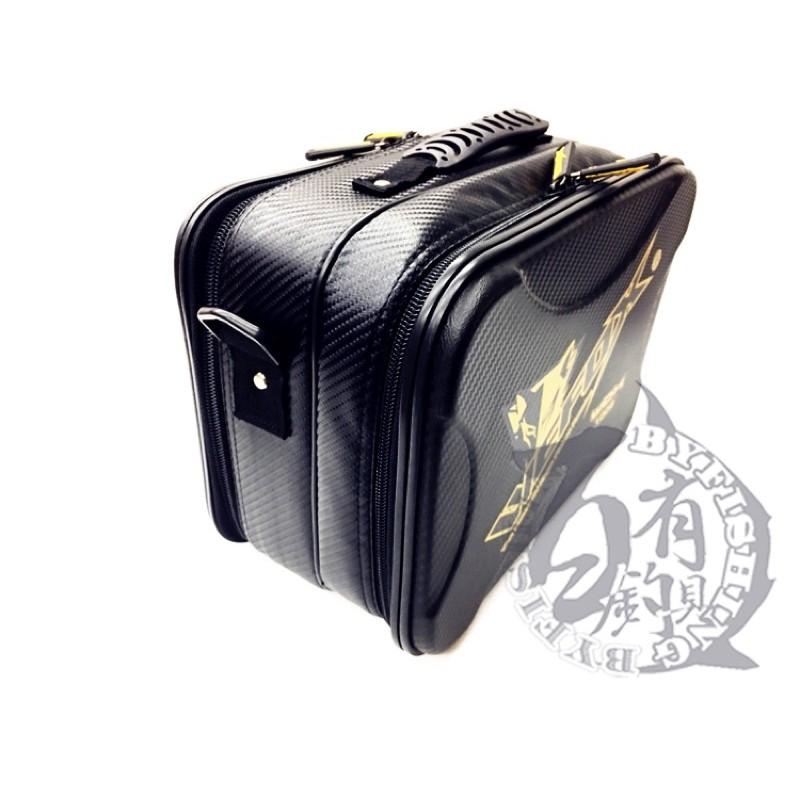 ◎百有釣具◎V-FOX WEFOX WDX-1008仕掛袋~雙層式收納箱 大斑 /船釣仕掛袋 可手提 肩背 附背袋 ~-細節圖3